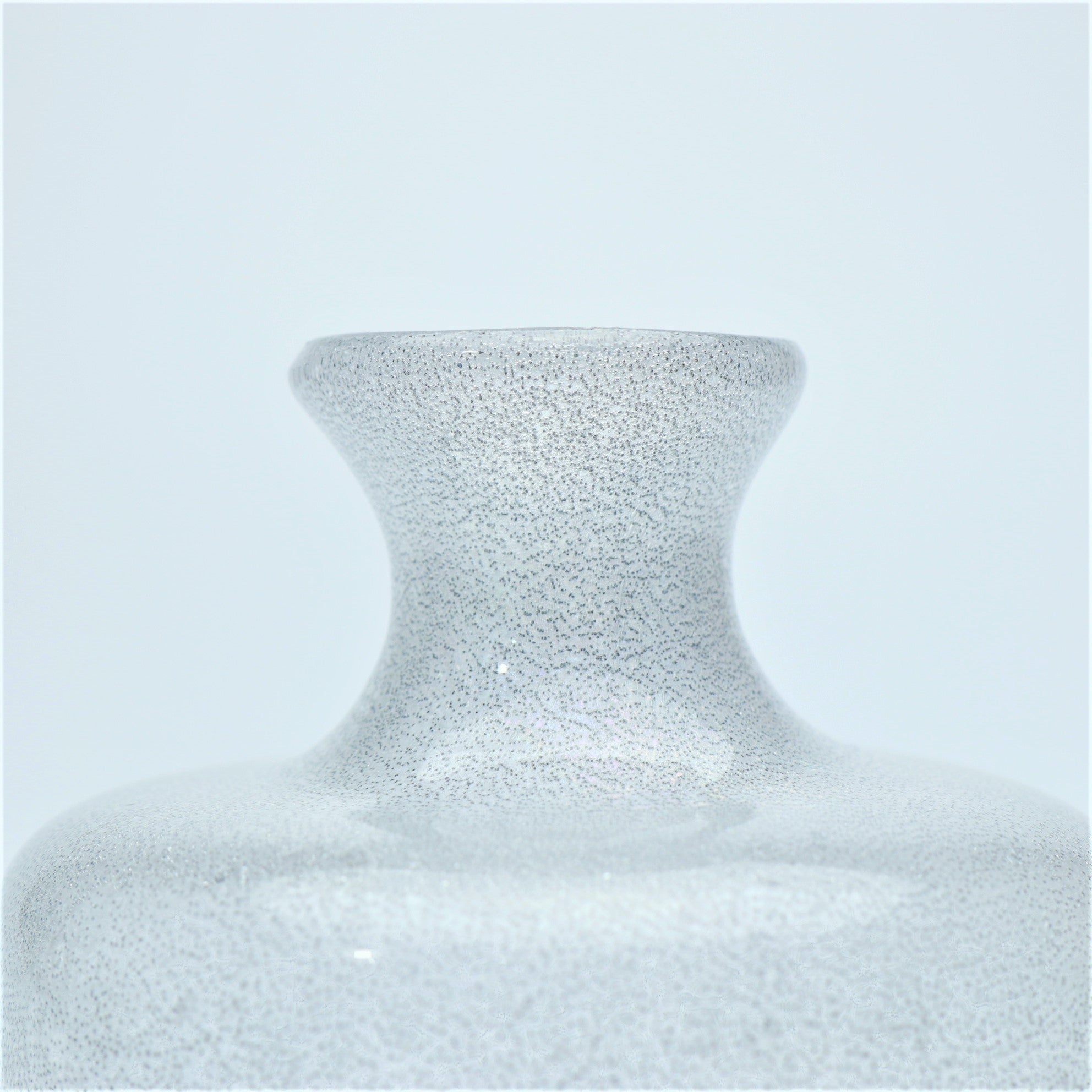 Carborundum Greyish-white Vase / Erik Hoglund